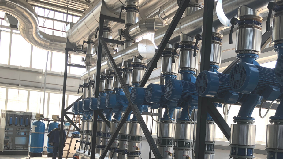 Industrial water pump and irrigation infrastructure